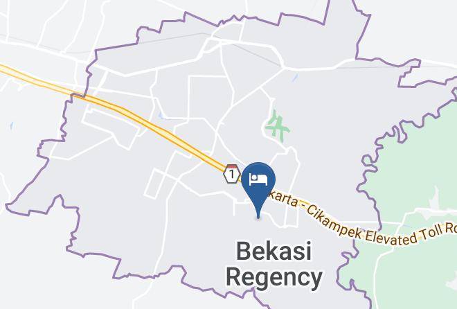 Bekasi Regency - Harper Cikarang Maps