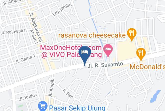 Palembang - Harper Palembang Maps
