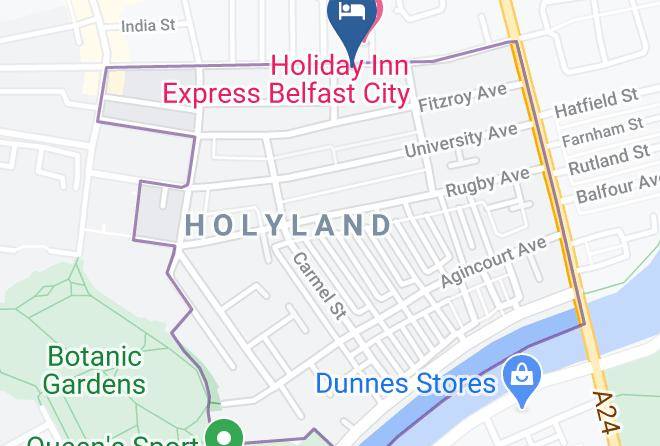 Belfast City - Harper's Boutique Maps