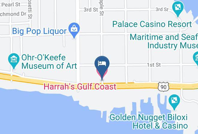 Harrison - Harrah's Gulf Coast Maps
