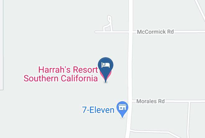 Harrah's Resort Southern California Map