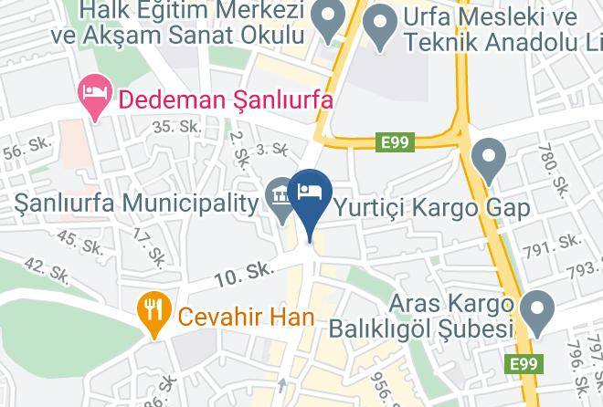 Haliliye - Harran Otel Maps