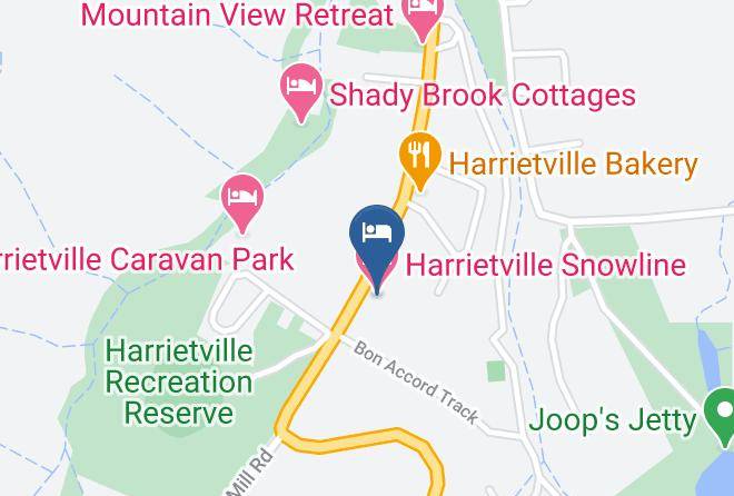 Harrietville Snowline Hotel Map