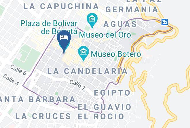 Bogota - Harrington 63 Hotel Maps