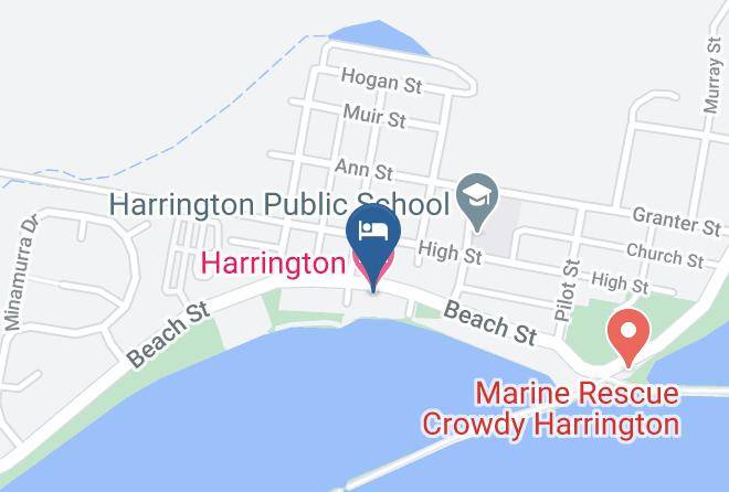 Mid Coast - Harrington Hotel Maps