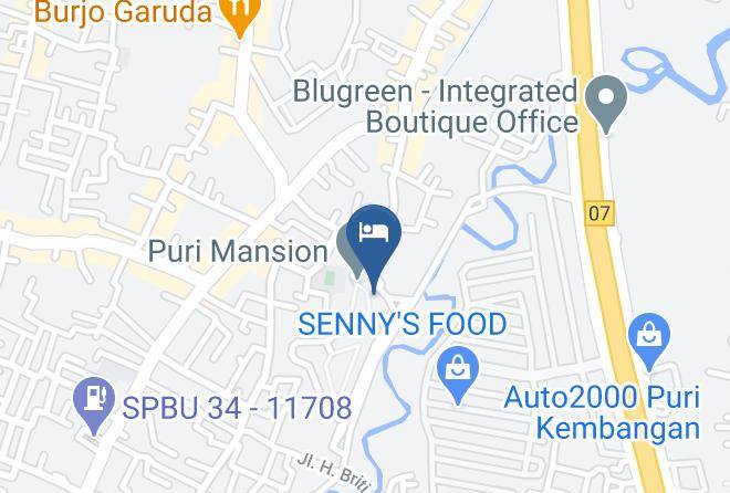 West Jakarta - Harris Suites Puri Mansion Maps