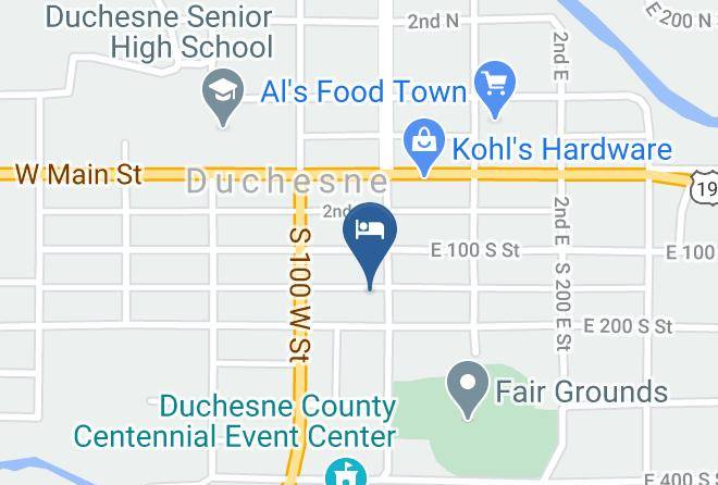 Duchesne - Harrison Inn Maps