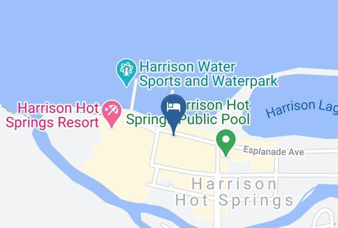 Fraser Valley - Harrison Spa Motel Maps