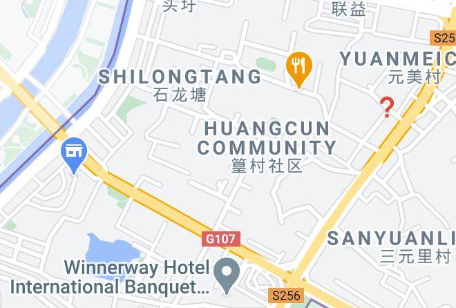Harriway Garden Hotel Dongguan Map