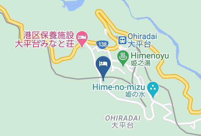 Harriway Hakone Hotel Map