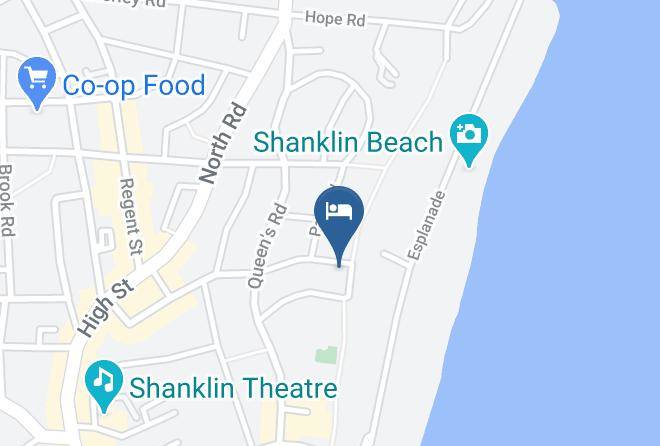 Isle Of Wight - Harrow Lodge Hotel Maps