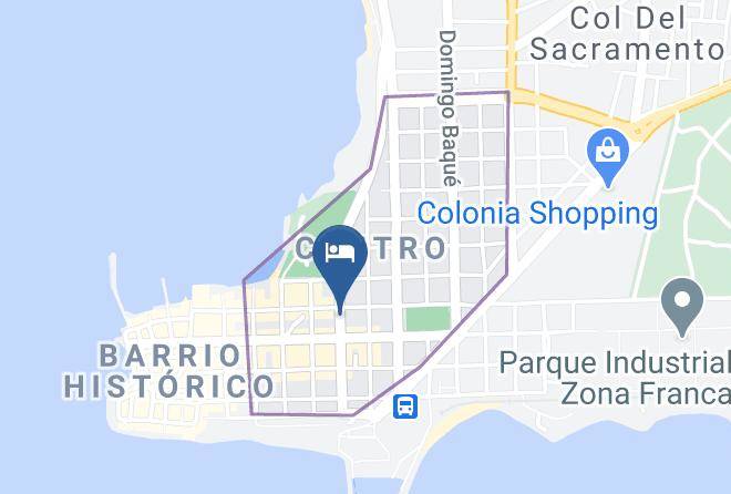 Colonia Del Sacramento - Harry Posada Familiar Maps