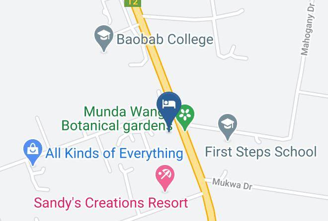 Kafue - Harry's Grill Restaurant Bar And Pool Maps