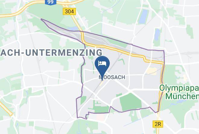 Munich District - Harry's Home Munchen Moosach Maps