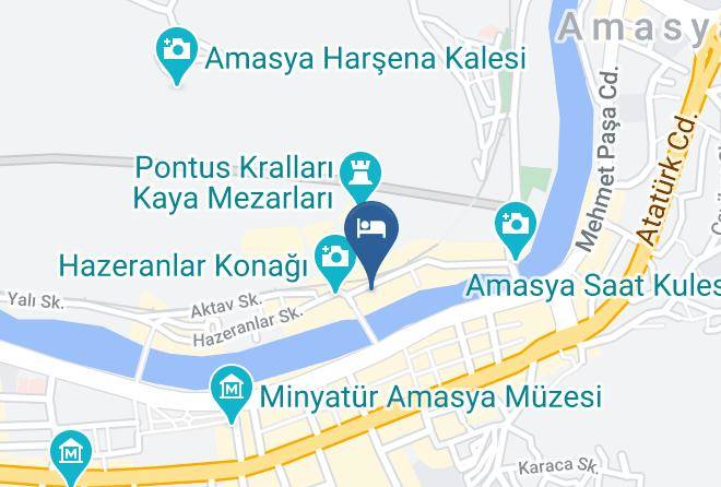 Amasya - Grand Harsena Otel Maps