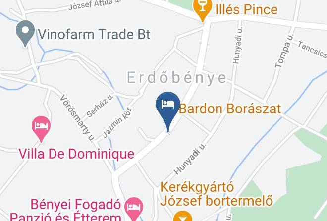 Erdobenye - Harsfa Vendeghaz Maps