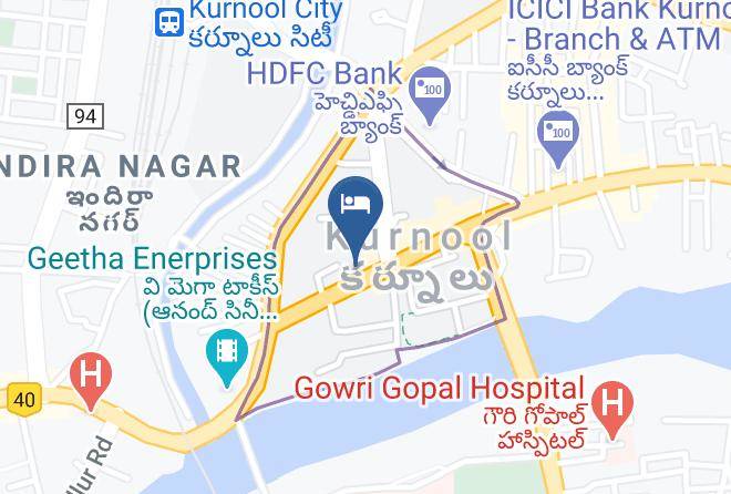 Kurnool - Harsha Regency Maps