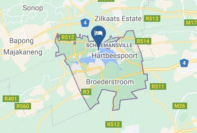 Bojanala - Hartbeespoort Dam Lodge Maps