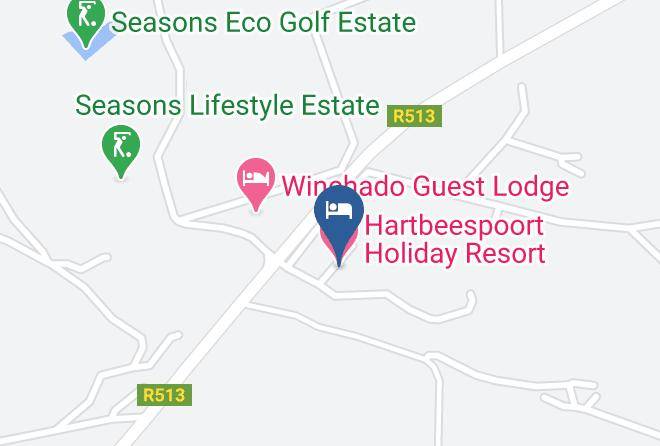 Bojanala - Hartbeespoort Holiday Resort Maps