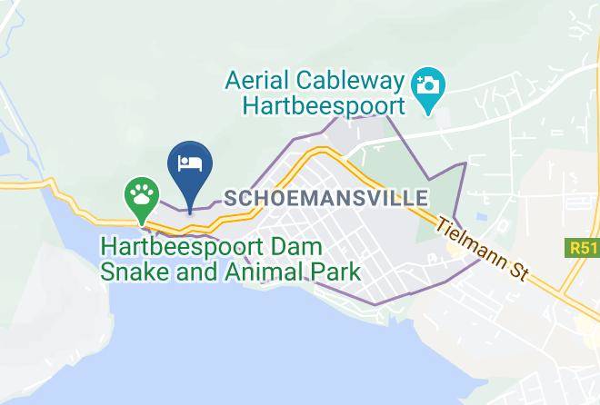 Bojanala - Harties Accommodation Maps