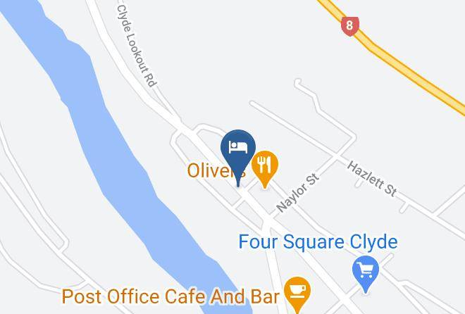 Central Otago - Hartley Arms Accommodation Maps
