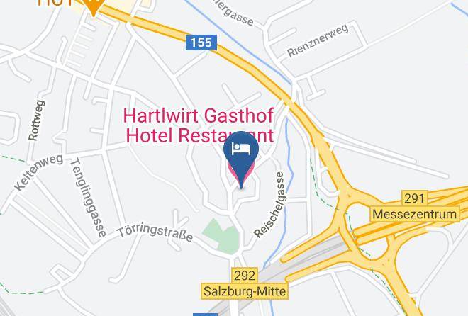 Salzburg - Hartlwirt Gasthof Hotel Restaurant Maps