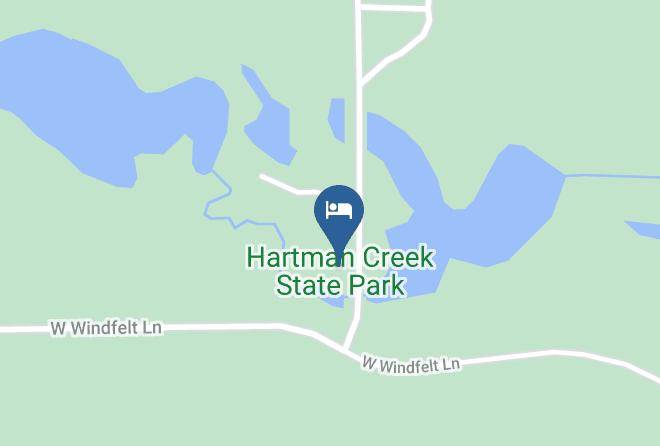 Waupaca - Hartman Creek State Park Maps