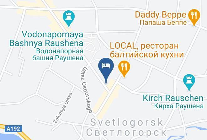 Hartman Hotel & Restaurant Map