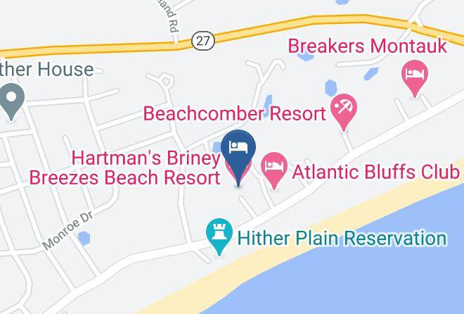 Suffolk - Hartman's Briney Breezes Beach Resort Maps