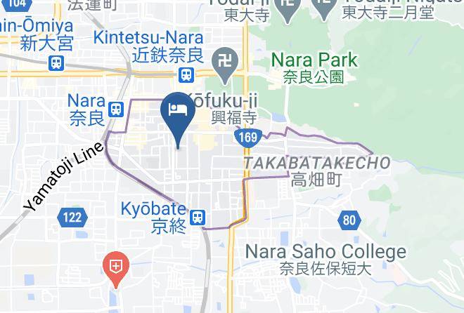 Nara City - Haruya Naramachi Maps