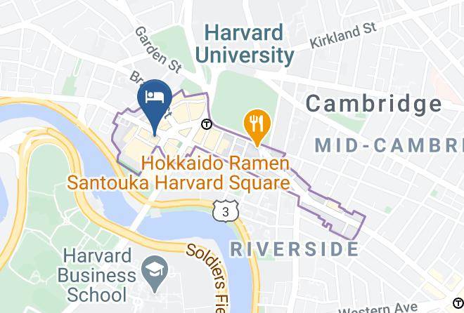 Middlesex - Harvard Square Hotel Maps