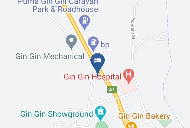 Bundaberg - Harvest Hostel Maps