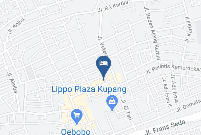 Kupang - Harvest Hotel Kupang Maps