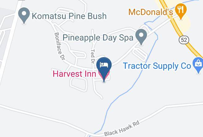 Orange - Harvest Inn Hotel Maps