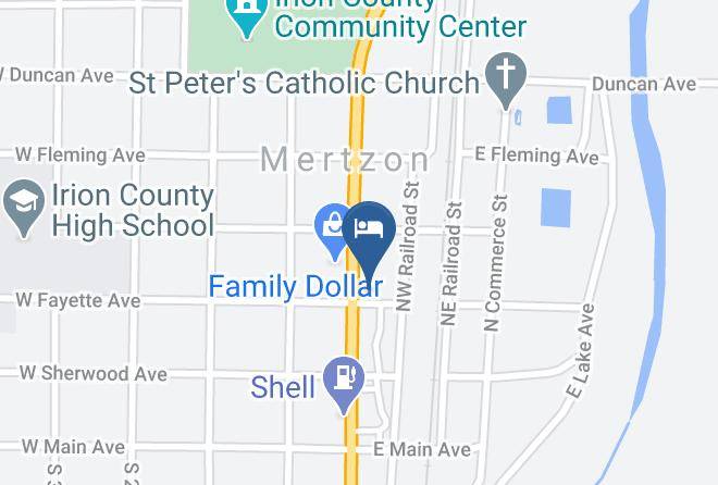 Irion - Harvest Inn Motel Maps