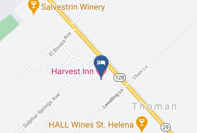 Napa - Harvest Inn Maps
