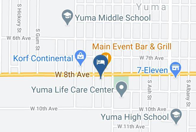Yuma - Harvest Motel Maps
