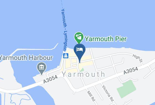Isle Of Wight - Harvey`s B&b Maps