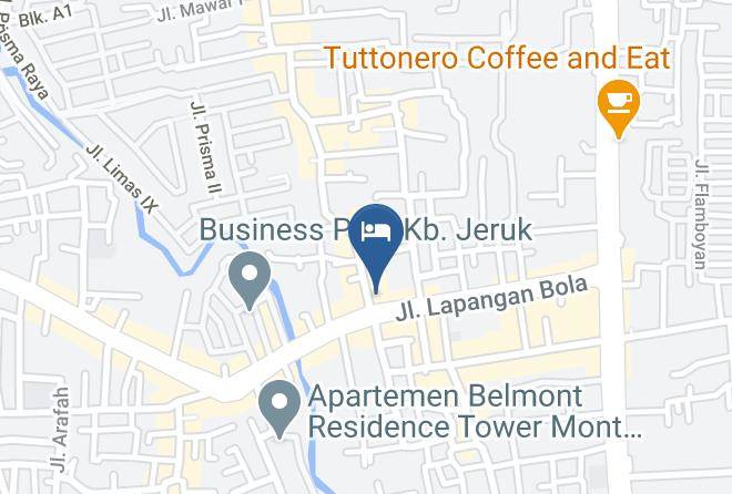 West Jakarta - Harvia Suites Kebon Jeruk Maps