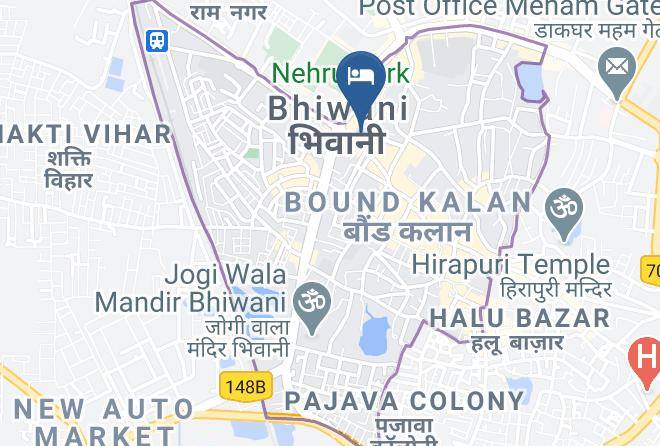 Bhiwani - Haryana Hotel Maps