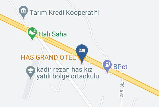 Haskoy - Has Grand Otel Maps