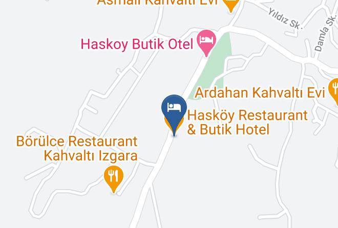 Bornova - Haskoy Restaurant & Butik Hotel Maps