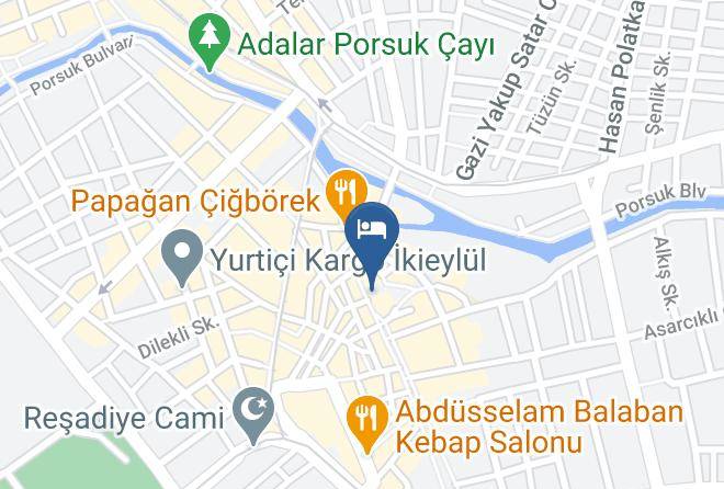 Odunpazari - Has Termal Otel Maps