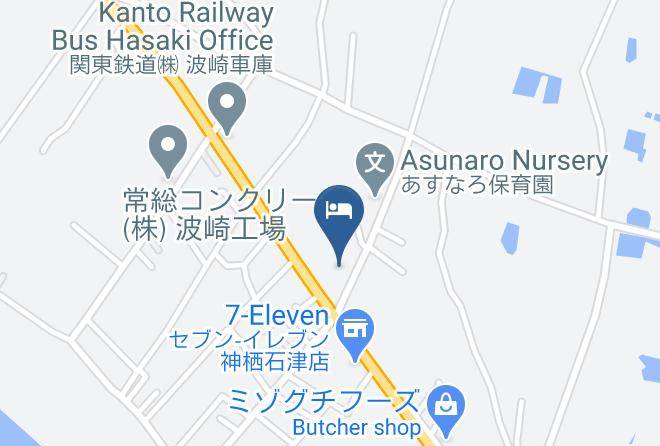 Kamisu City - Hasaki Green Hotel Maps