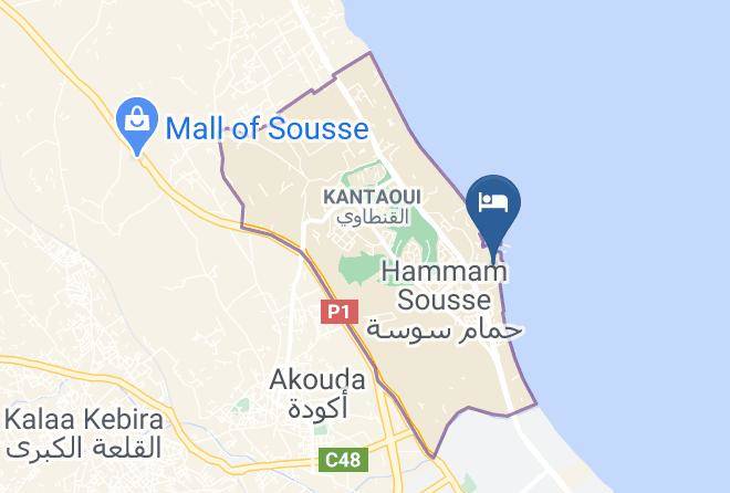 Tunisia - Hasdrubal Thalassa & Spa Port El Kantaoui Hotel Maps
