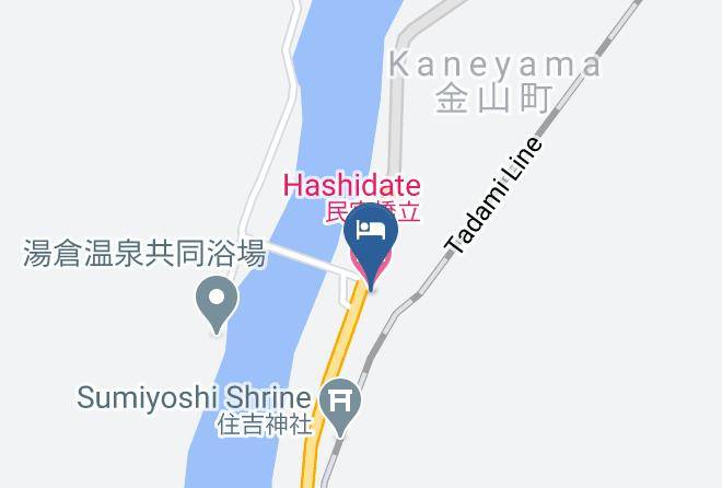 Kaneyama Townonuma District - Hashidate Maps