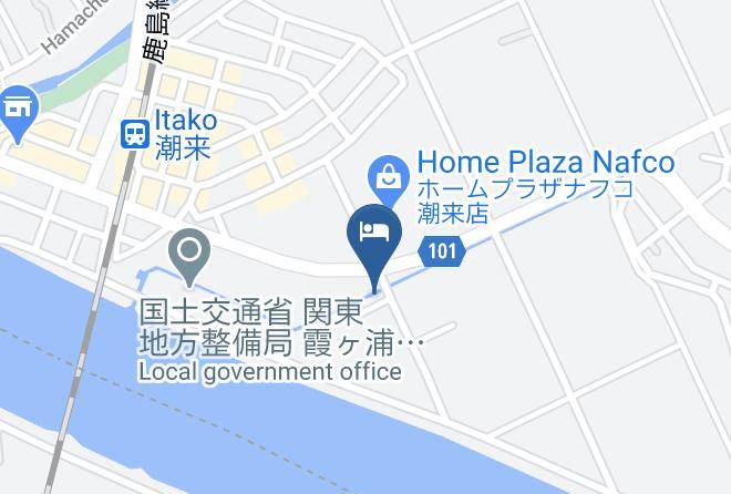 Itako City - Hashimoto Hotel Maps