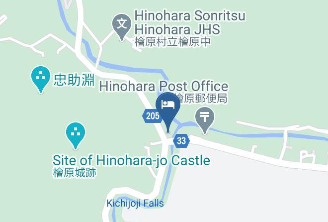 Hinohara Vil Nishitama District - Hashimoto Inn Maps