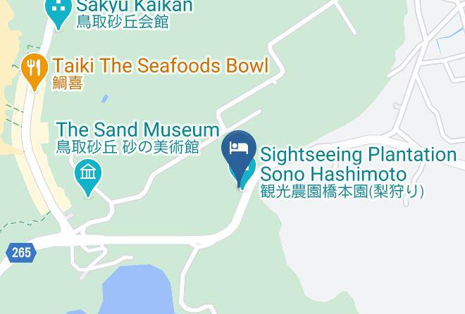 Tottori City - Hashimotoya Inn The Tourism Farm Maps