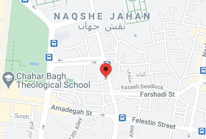 Isfahan - Hasht Behesht Hotel Maps